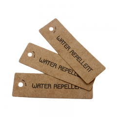 Étiquettes en papier kraft recyclé